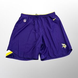 Minnesota Vikings Nike On Field Practice Shorts Mens 3XL Team Issued Purple